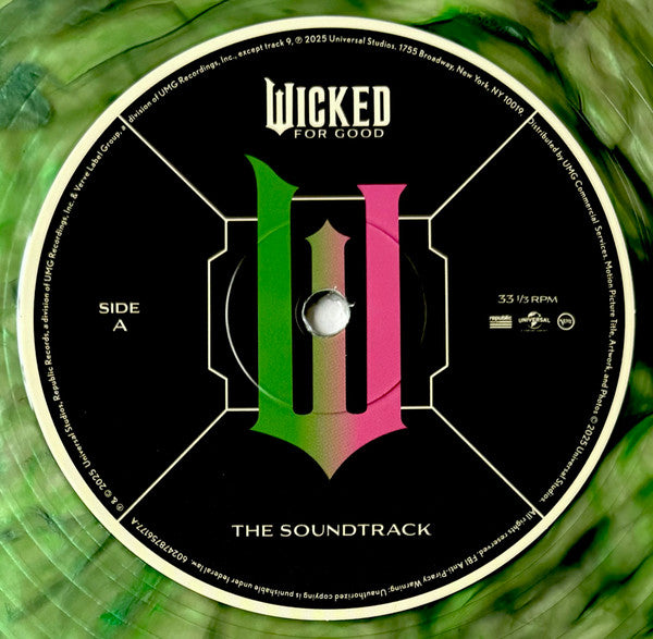 Stephen Schwartz : Wicked: For Good (The Soundtrack) (2xLP, Album, Gre)
