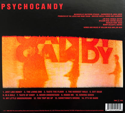 The Jesus And Mary Chain : Psychocandy (CD, Album, RE, 40t)