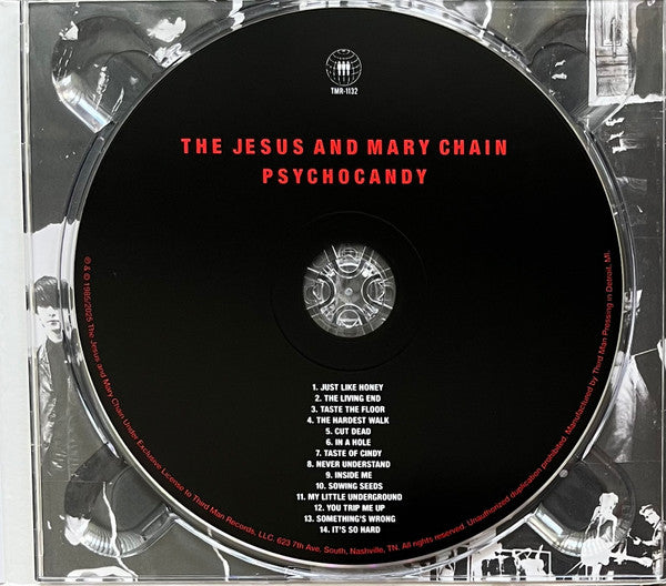 The Jesus And Mary Chain : Psychocandy (CD, Album, RE, 40t)
