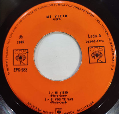 Piero (7) : Mi Viejo (7", EP)