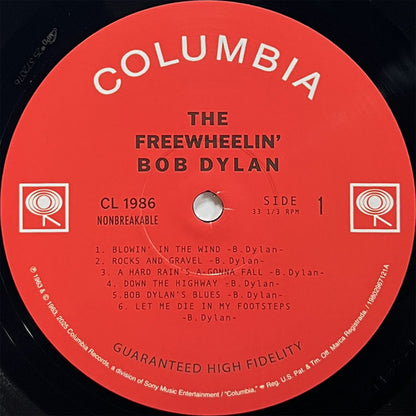 Bob Dylan : The Freewheelin' Bob Dylan (LP, Album, RSD, Mono, RE, MPO)