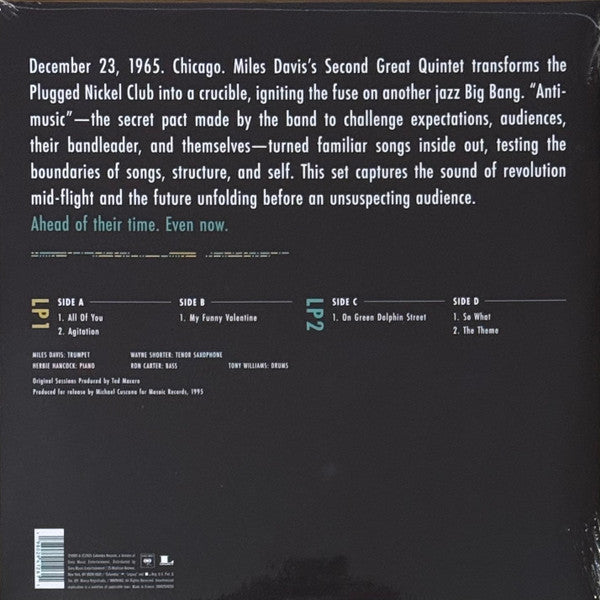 Miles Davis : Live At The Plugged Nickel: December 23, 1965 (Second Set) (2xLP, RSD)