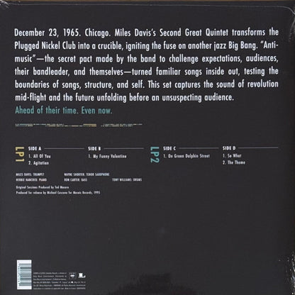 Miles Davis : Live At The Plugged Nickel: December 23, 1965 (Second Set) (2xLP, RSD)