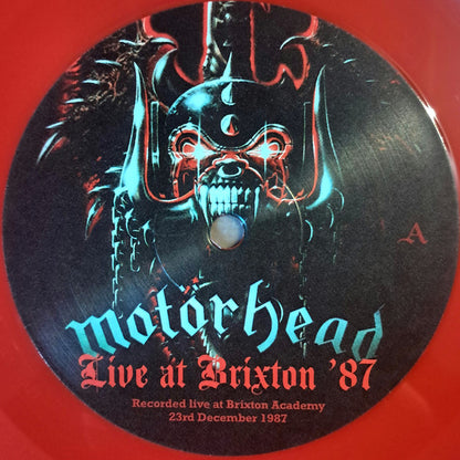 Motörhead : Live At Brixton '87 (LP, Album, RSD, RE, Red)