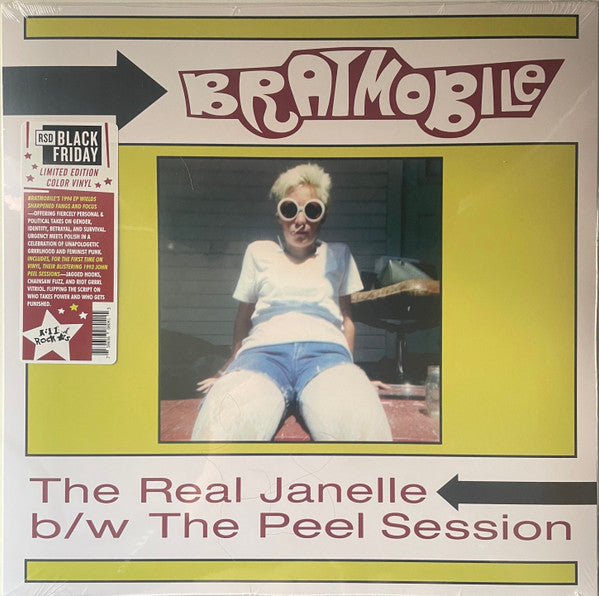 Bratmobile : The Real Janelle & The Peel Session (LP, RSD, Ltd)
