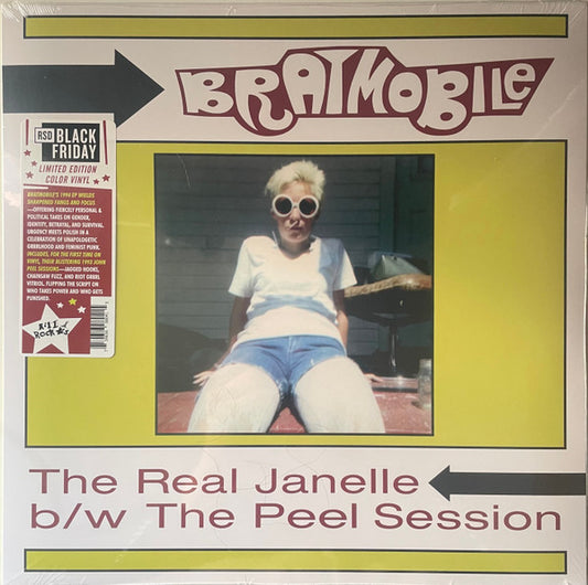 Bratmobile : The Real Janelle & The Peel Session (LP, RSD, Ltd)