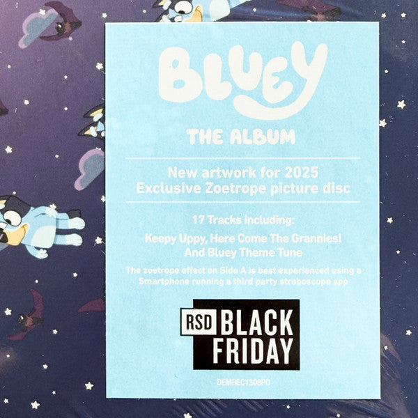 Joff Bush & The Bluey Music Team : Bluey The Album (LP, Album, RSD, Pic, RE, Zoe)