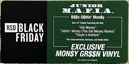 Junior M.A.F.I.A. : Been Gettin' Money (The Get Money 30th Anniversary) (12", RSD, Gre)