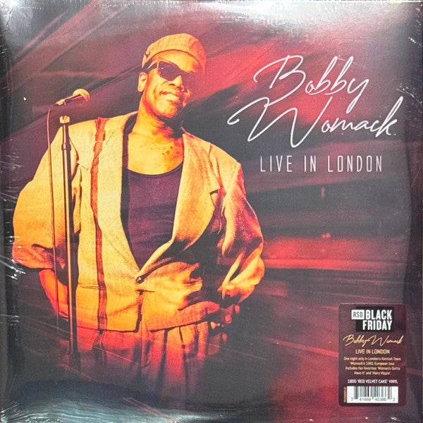 Bobby Womack : Live In London (2xLP, Album, RSD, Red)