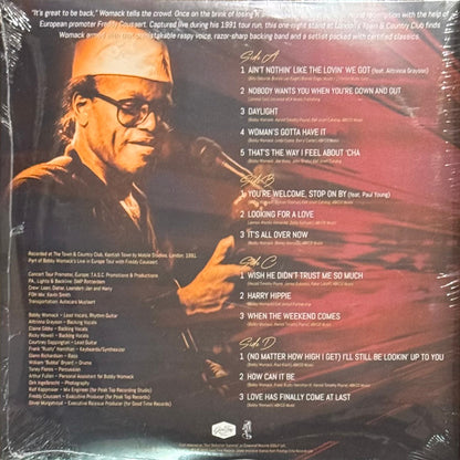 Bobby Womack : Live In London (2xLP, Album, RSD, Red)