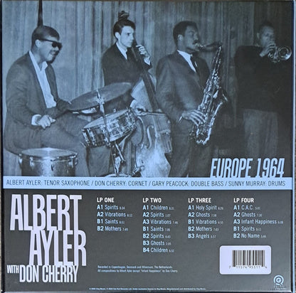 Albert Ayler With Don Cherry : Europe 1964 (4xLP + Box, RSD, Ltd)
