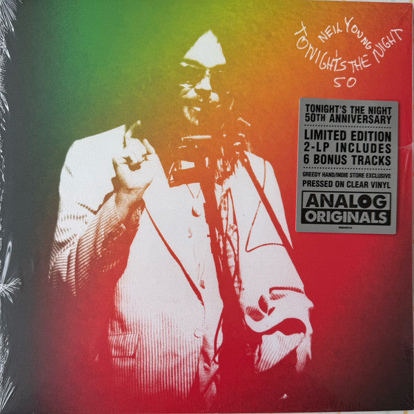 Neil Young : Tonight’s The Night 50 (LP, Album, RE, Cle + LP, S/Sided, Etch, Cle + Ltd)