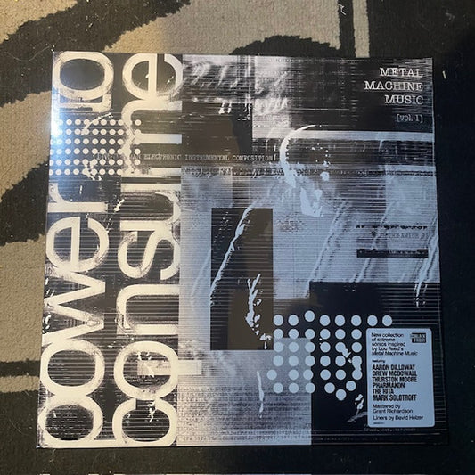 Various : Metal Machine Music: Power To Consume [Vol.1] (An Electronic Instrumental Composition) (2xLP, RSD)