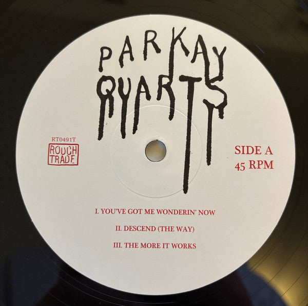 Parkay Quarts* : Tally All The Things That You Broke (12", EP)