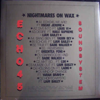Nightmares On Wax : Echo 45 Soundsystem (2xLP, Album, Ltd, Gol)