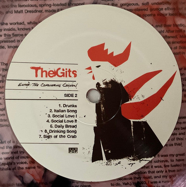 The Gits (2) : Enter: The Conquering Chicken (LP, Album, Ltd, RE, Cle)