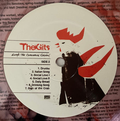 The Gits (2) : Enter: The Conquering Chicken (LP, Album, Ltd, RE, Cle)