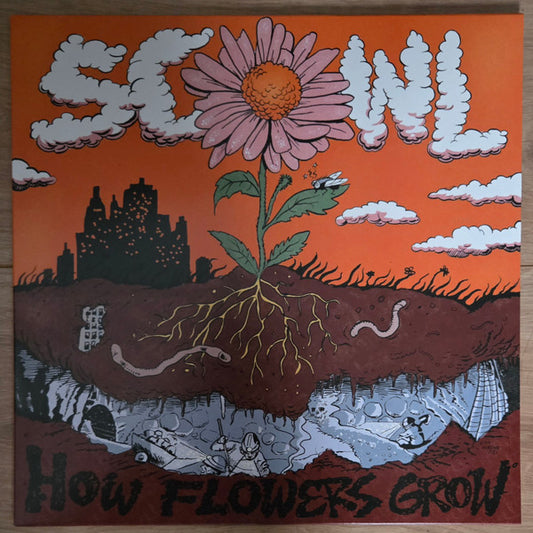 Scowl (4) : How Flowers Grow (LP, Album, RP, Vio)