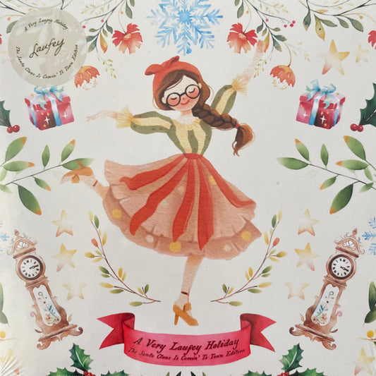 Laufey (2) : A Very Laufey Holiday: The Santa Claus Is Comin’ To Town Edition (7", Single, Mil)