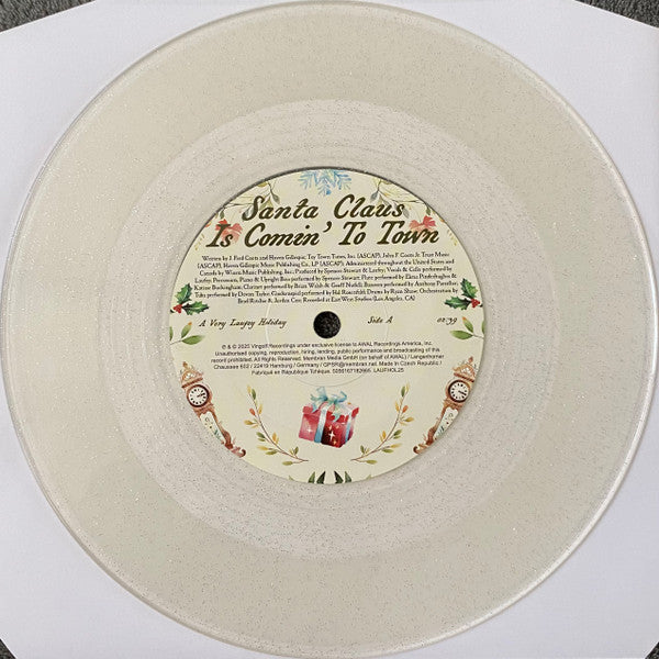 Laufey (2) : A Very Laufey Holiday: The Santa Claus Is Comin’ To Town Edition (7", Single, Mil)