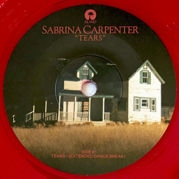 Sabrina Carpenter : Tears  (7", Single, Red)