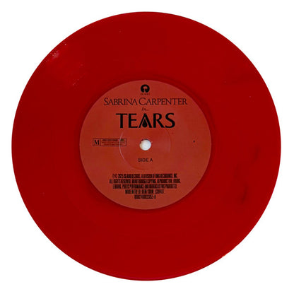 Sabrina Carpenter : Tears  (7", Single, Red)