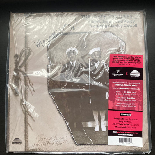 The Heath Brothers / Albert*, Jimmy* And Percy* Featuring Stanley Cowell : Marchin' On! (LP, Album, RE, RM, 180)