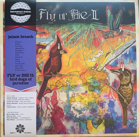 Jaimie Branch : Fly Or Die II: Bird Dogs Of Paradise (LP, Album, RP)