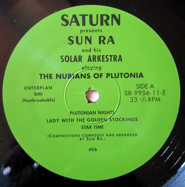 Sun Ra And His Myth-Science Arkestra* : The Nubians Of Plutonia (LP, Album, RE)