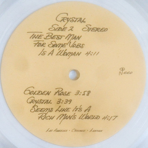 Stan Hubbs : Crystal (LP, RE, Cle)