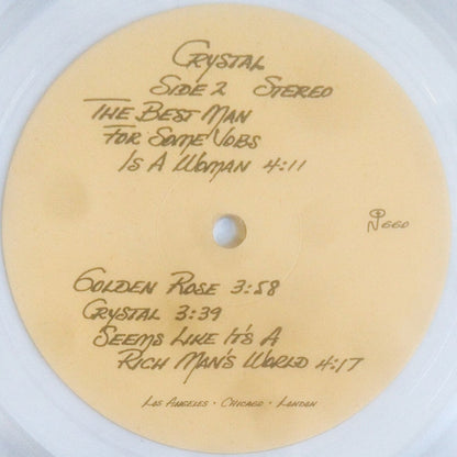 Stan Hubbs : Crystal (LP, RE, Cle)