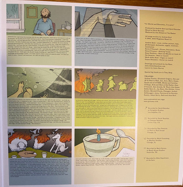 Andrew Bird : The Mysterious Production Of Eggs (LP, Ltd, RP)