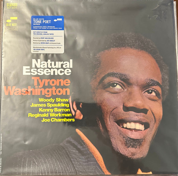 Tyrone Washington : Natural Essence (LP, Album, RE, 180)