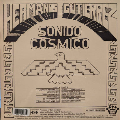Hermanos Gutiérrez (2) : Sonido Cosmico (LP, Ltd, Cle)
