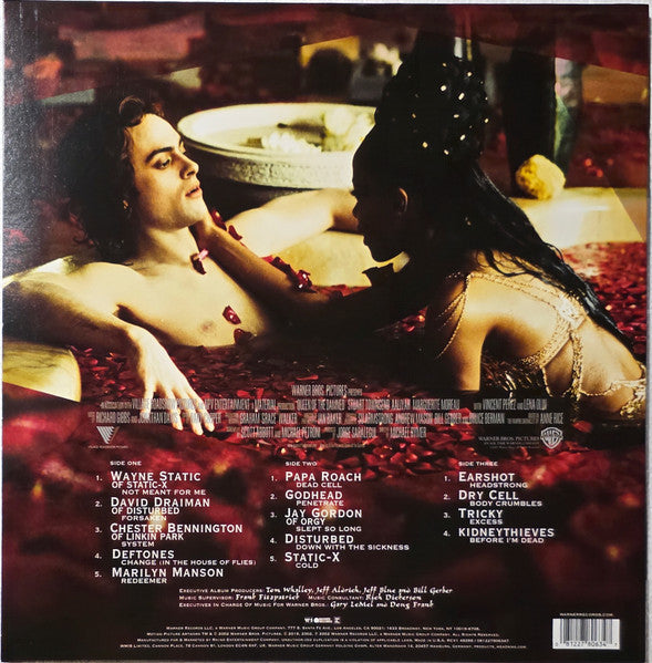 Various : Queen Of The Damned (Music From The Motion Picture) (LP + LP, S/Sided, Etch + Album, RE, Red)