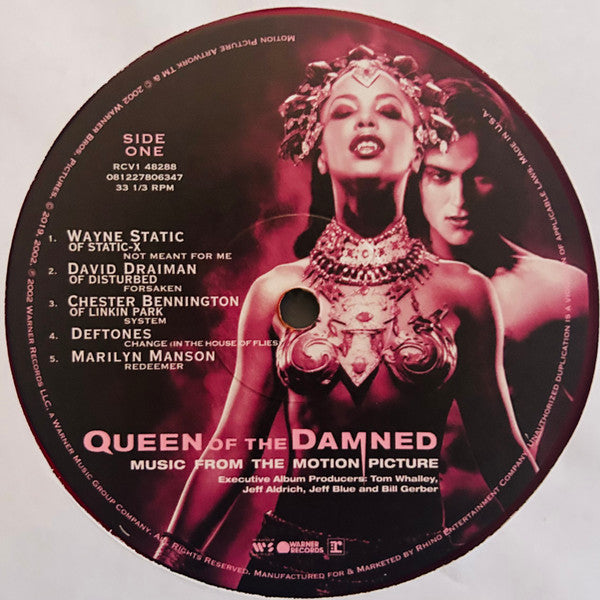 Various : Queen Of The Damned (Music From The Motion Picture) (LP + LP, S/Sided, Etch + Album, RE, Red)