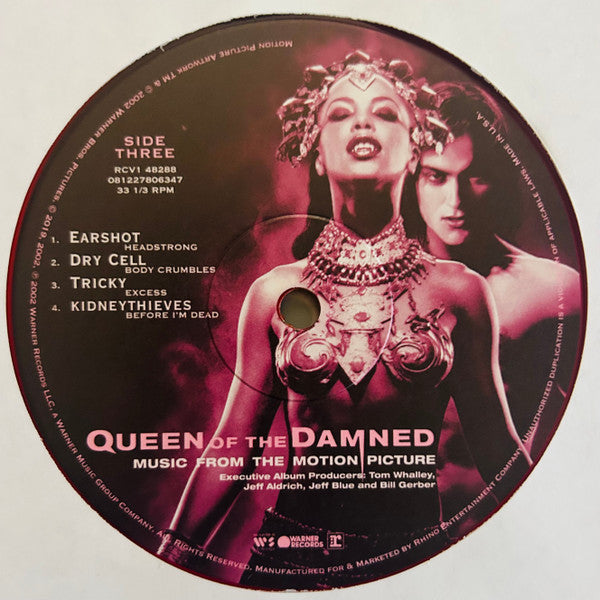 Various : Queen Of The Damned (Music From The Motion Picture) (LP + LP, S/Sided, Etch + Album, RE, Red)