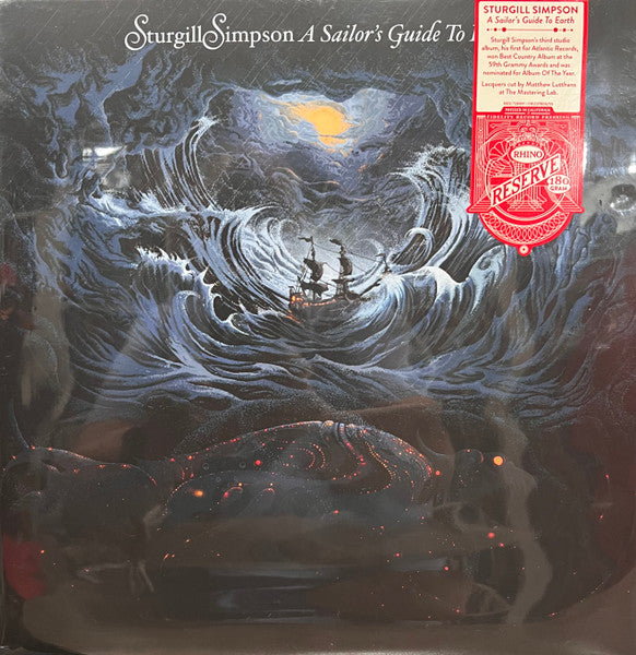 Sturgill Simpson : A Sailor's Guide To Earth (LP, Album, RE, 180)