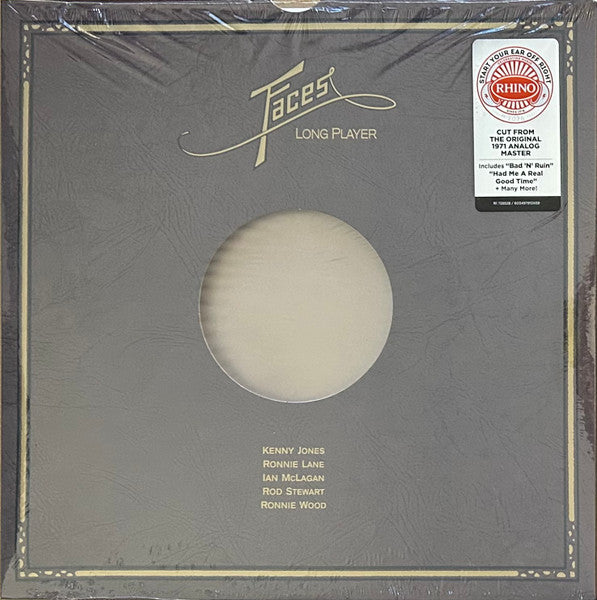 Faces (3) : Long Player (LP, Album, RE)