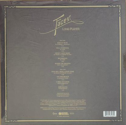 Faces (3) : Long Player (LP, Album, RE)