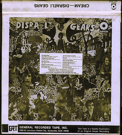 Cream (2) : Disraeli Gears (Reel, 4tr Stereo, Album)