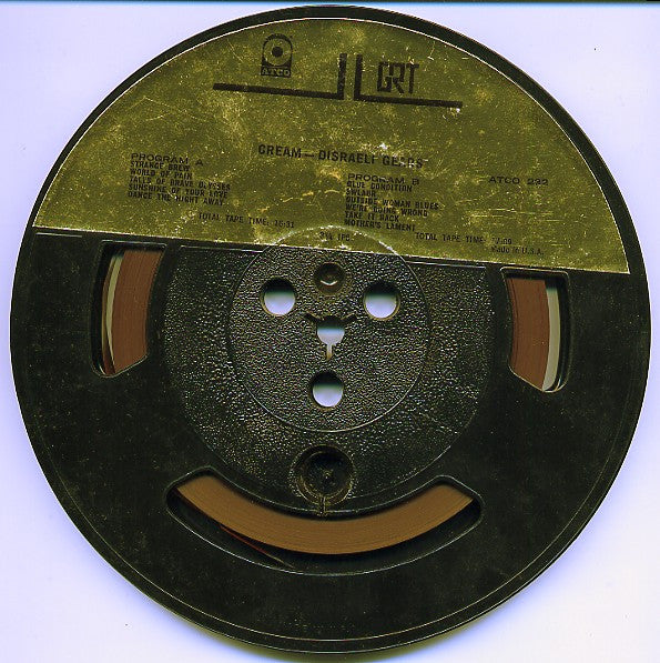 Cream (2) : Disraeli Gears (Reel, 4tr Stereo, Album)