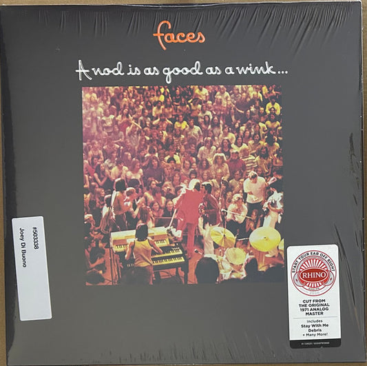 Faces (3) : A Nod Is As Good As A Wink...To A Blind Horse (LP, Album, RE)