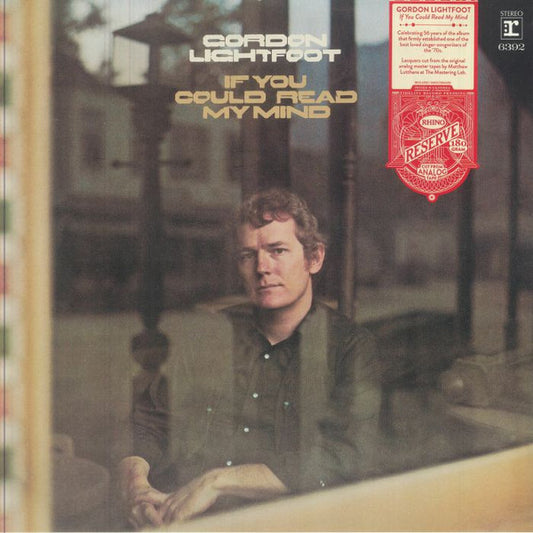 Gordon Lightfoot : If You Could Read My Mind (LP, Album, RE, 180)