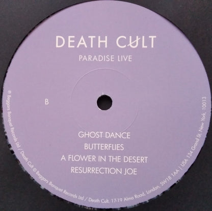 Death Cult : Paradise Live (2xLP, Album, Whi)