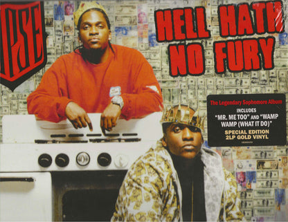 Clipse : Hell Hath No Fury (2xLP, Album, RE, S/Edition, Gol)