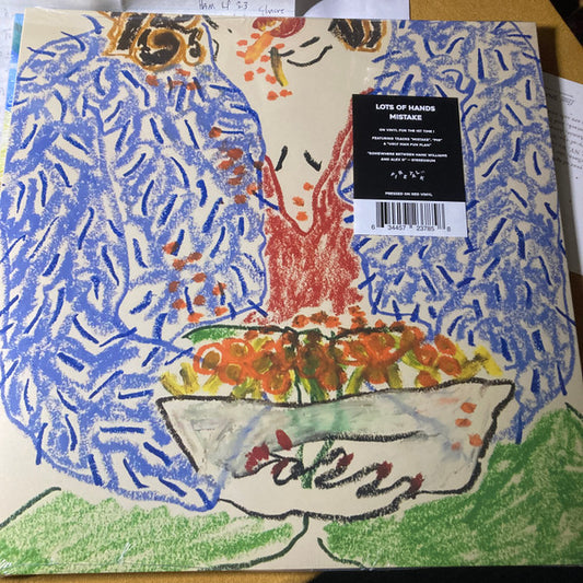 Lots Of Hands : Mistake (LP, red)