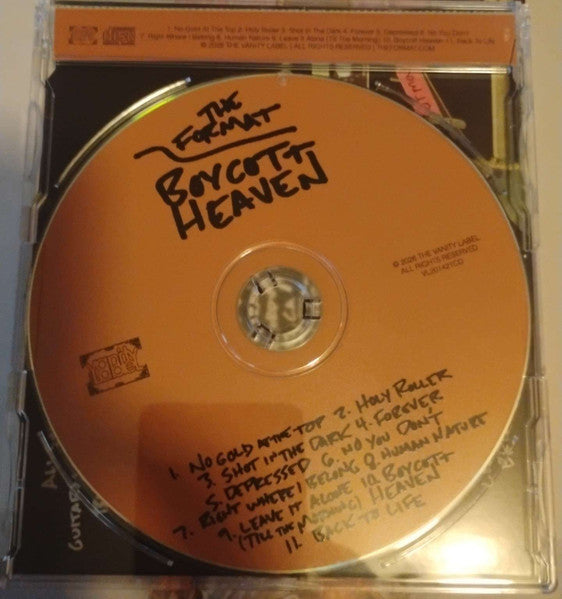 The Format (2) : Boycott Heaven (CD, Album)