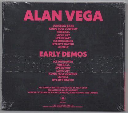 Alan Vega : Alan Vega Deluxe Edition (CD, Album, Dlx, RE, RM)
