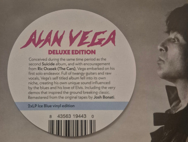 Alan Vega : Alan Vega Deluxe Edition (2xLP, Album, Dlx, Ltd, Ice)